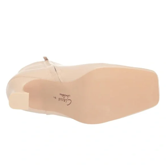 Women's Emma Square-Toe Zip Dress Booties - Picture 4 of 5